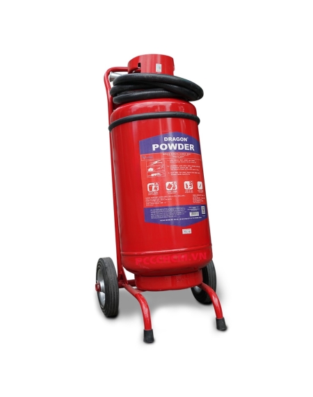 BÌNH CHỮA CHÁY XE ĐẨY DRAGON BỘT BC 35KG