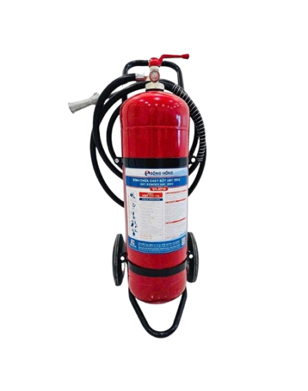 Bình chữa cháy xe đẩy bột ABC Sông Hồng