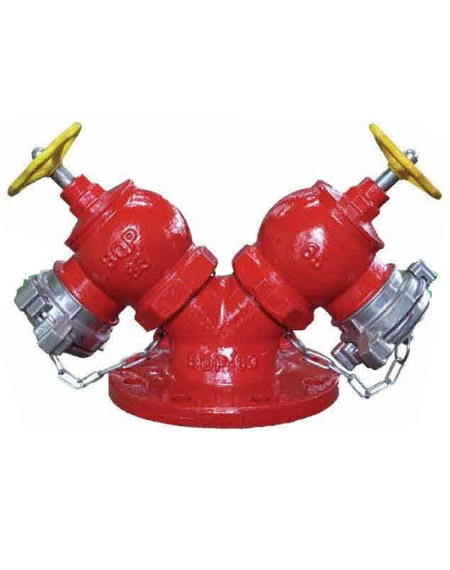 Trụ nước chữa cháy 2 cửa BQP